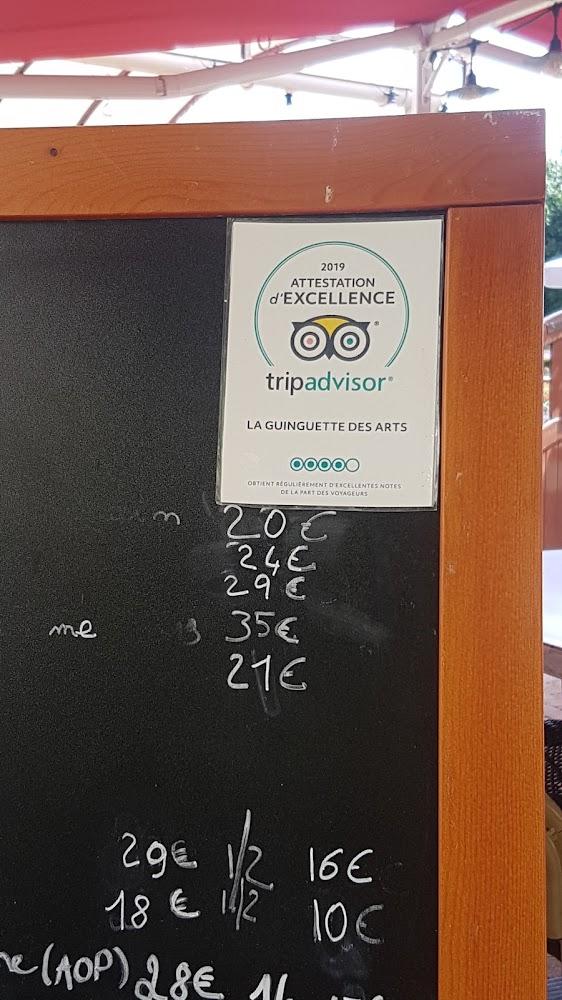 La Guinguette des Arts - Menu Image 1